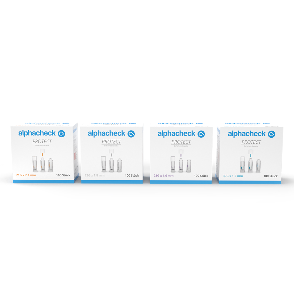 alphacheck PROTECT Sicherheitslanzetten 