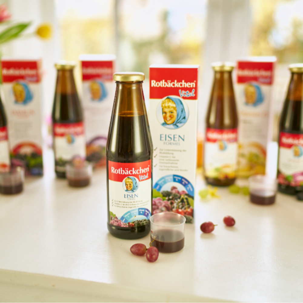 Rotbäckchen Nahrungsergänzungsmittel