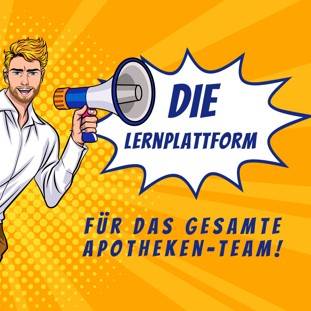 DIE Lernplattform für das gesamte Apotheken-Team!